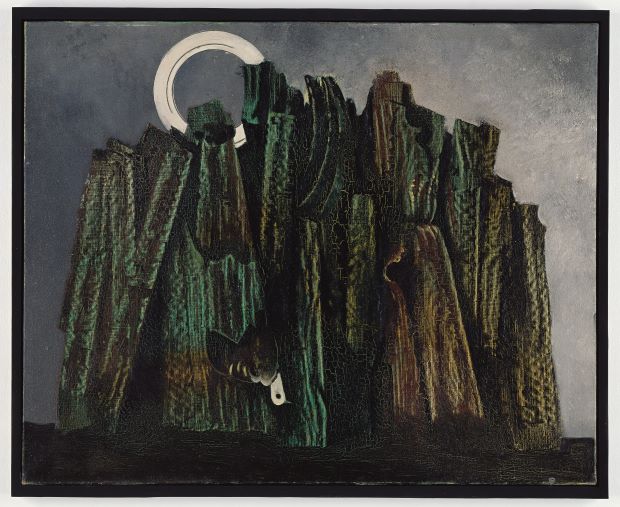 Max Ernst_ Forêt sombre avec Oiseau