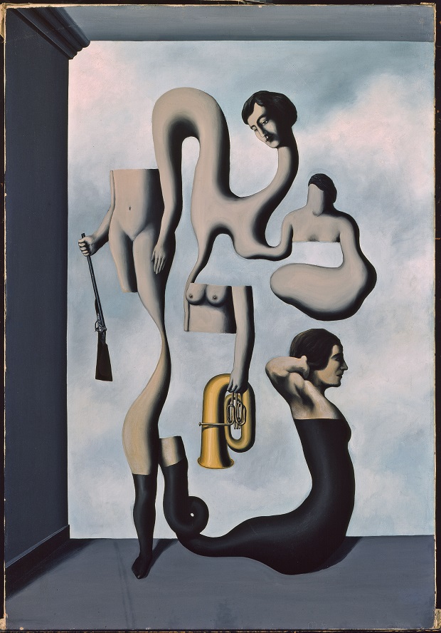 René Magritte, The acrobat’s ideas (1928), Bayerische Staatsgemäldesammlungen - Sammlung Moderne Kunst in der Pinakothek der Moderne München