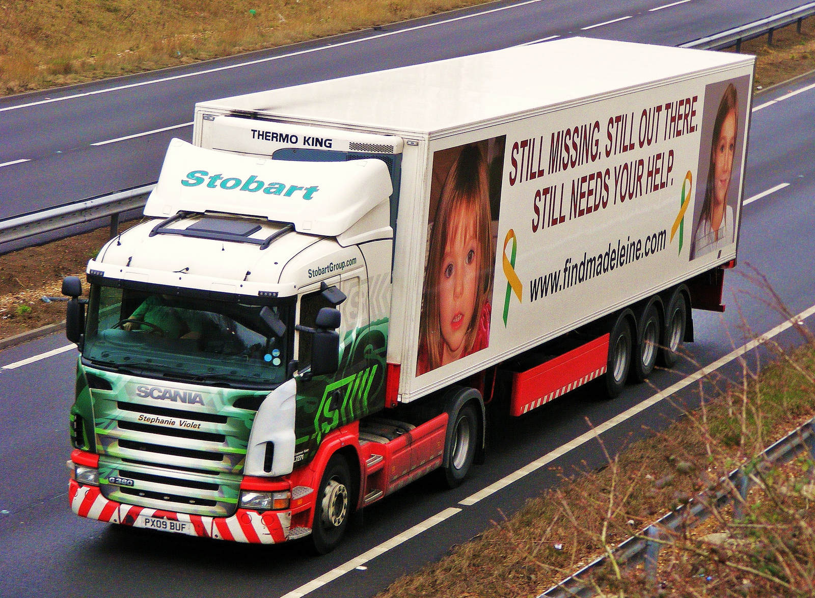 Maddie McCann appeal truck tours Belgium | The Bulletin