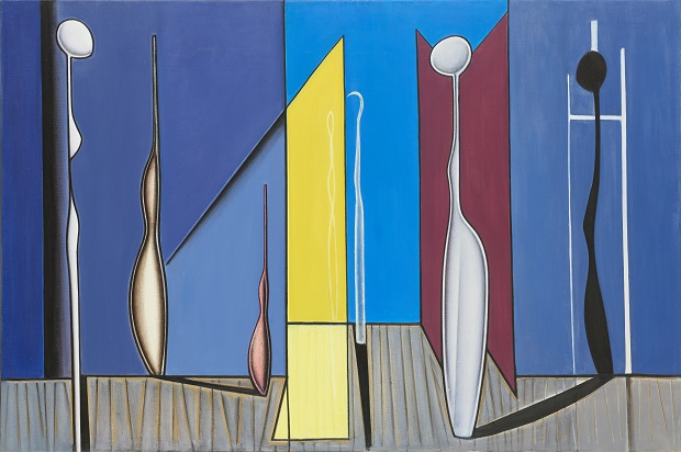 040_Luc Peire, La Porte Ouverte (LP000165), olie op doek, 100 x 150 cm, collectie Mu.ZEE