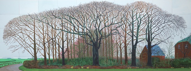 Bigger Trees Near Warter (c) David Hockney
