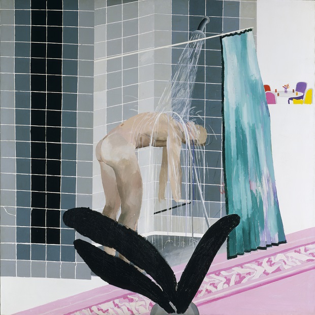 David Hockney Man in Shower