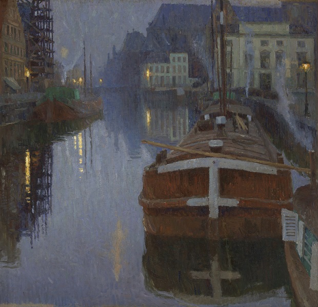 Albert Baertsoen, 'Ghent in the Evening', 1903 (c)Fine Arts Museum of Belgium