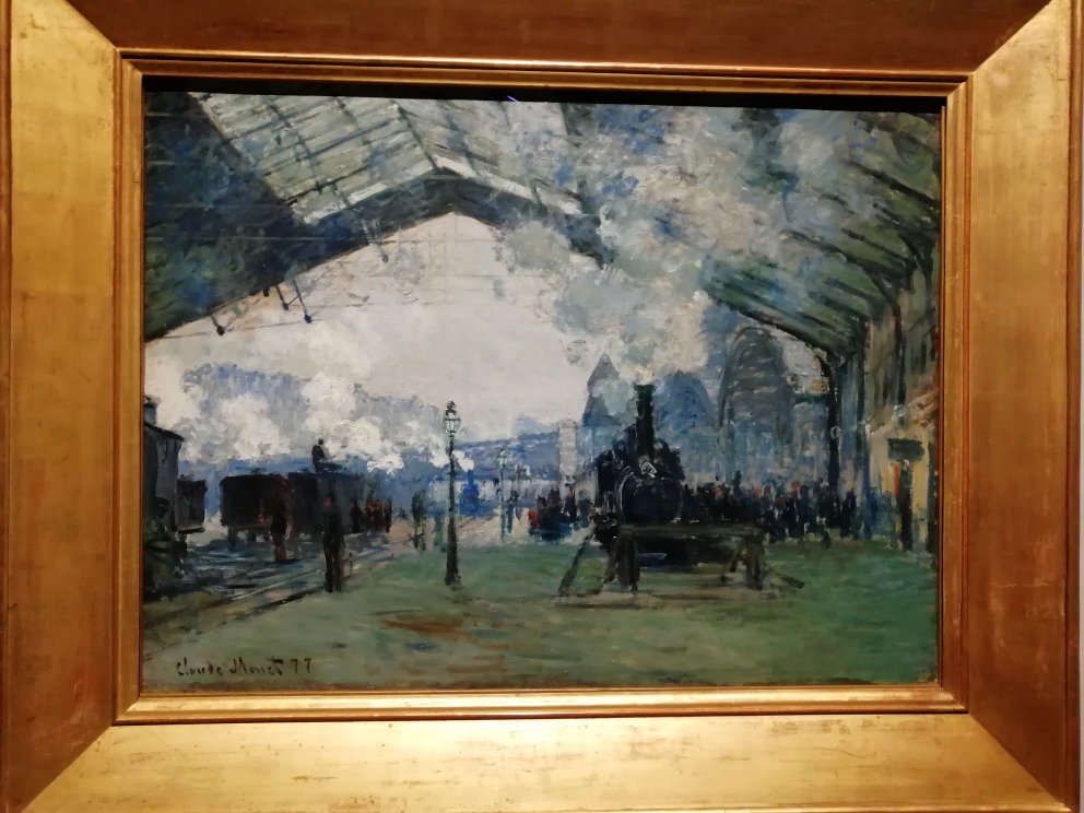 Claude Monet, The Arrival of the Normandy Train