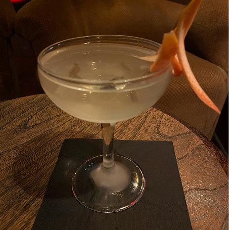 Vesper twist cocktail by Alexis Mosselmans
