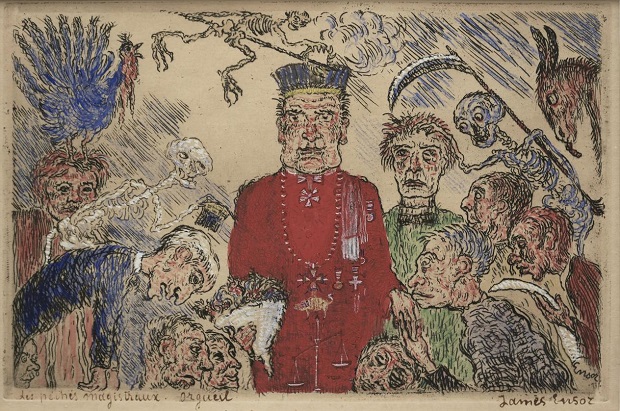 Ensor (c)'Pride' 1904, collection PF