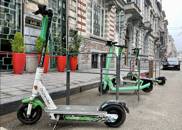 New scooter regulations Belgium - photo Helen Lyons