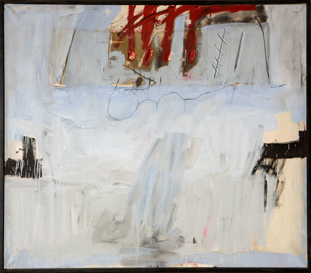 tapies_blue_with_four_red_stripes