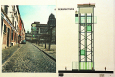  Illustration of the early plans for the lift which links the Justice Palace place and the well known Brussels district "les Marolles" : lower part of Brussels city, 2002 (Belga photo: Gabriel CADENAS/gac)