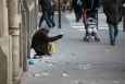 Beggars in Brussels