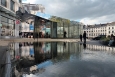 New entrance to Porte de Namur metro station