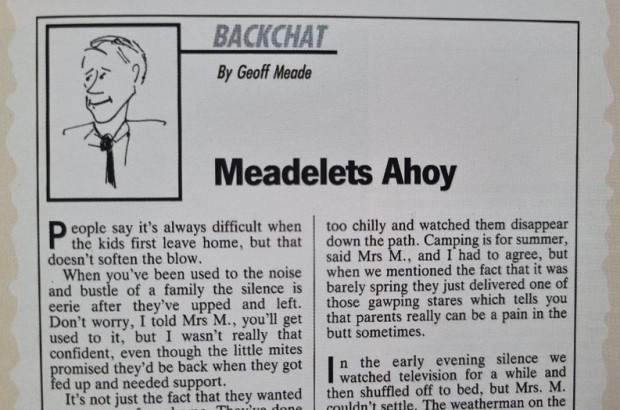 Backchat column by Geoff Meade - The Bulletin archive
