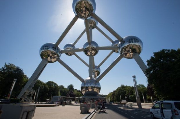 The Atomium Brussels, Belgium - Belga