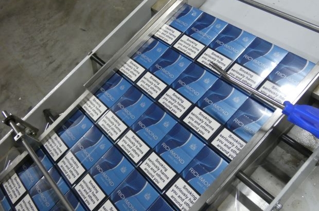 Seizure of illegal cigarettes in Antwerp