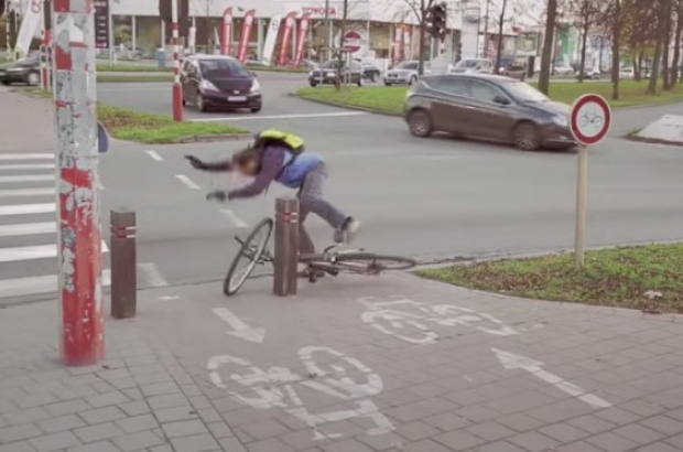 Treacherous Brussels cycling video goes viral | The Bulletin