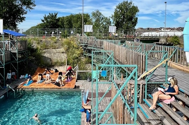 Pool is Cool swimming pool Flow reopens in Brussels
