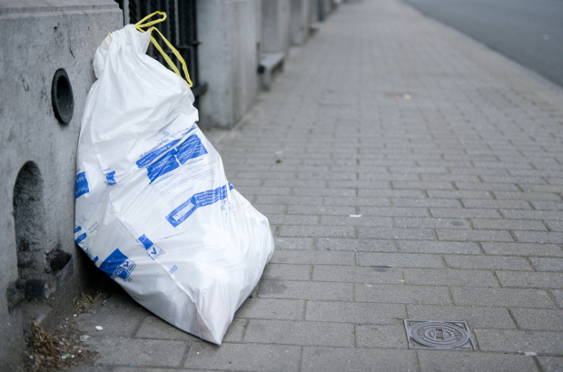 Radioactive substances left in trash bags on pavement | The Bulletin