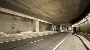 Illustration picture shows the Leopold II road tunnel, in Brussels, Tuesday 01 September 2020. (BELGA PHOTO THIERRY ROGE)