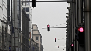 Traffic lights Brussels - Belga