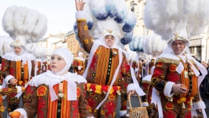Binche carnival in Belgium - Belga