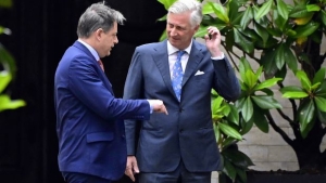 King Philippe receives Bart De Wever