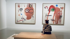 Joan Miro exhibition at BAM Mons