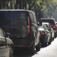 Illustration picture shows traffic jam near the Leopold II road tunnel, in Brussels. (BELGA PHOTO THIERRY ROGE)