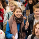 Illustration picture shows a 'school strike' protest action of Belgium Youth for Climate on Friday 22 October 2021. (BELGA PHOTO JAMES ARTHUR GEKIERE)