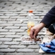 Begging on the streets of Brussels - photo Belga