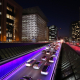 Picture shows a view from the road tunnel, exiting by the European institutions, on Rue de la Loi in Brussels (BELGA PHOTO NICOLAS MAETERLINCK)