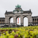 Illustration picture shows the Arch in the Jubelpark - Parc du Cinquantenaire, Brussels. (BELGA PHOTO LOAN SILVESTRE)