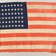 American flag signed by Neil Armstrong
