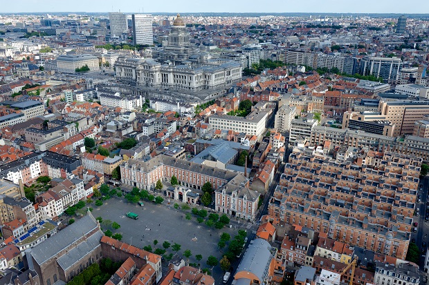 City Of Brussels Approaches Record Population Of 200 000 The Bulletin   Visit.brussels Marolles   Marollen   Sky View Glv Dxo 